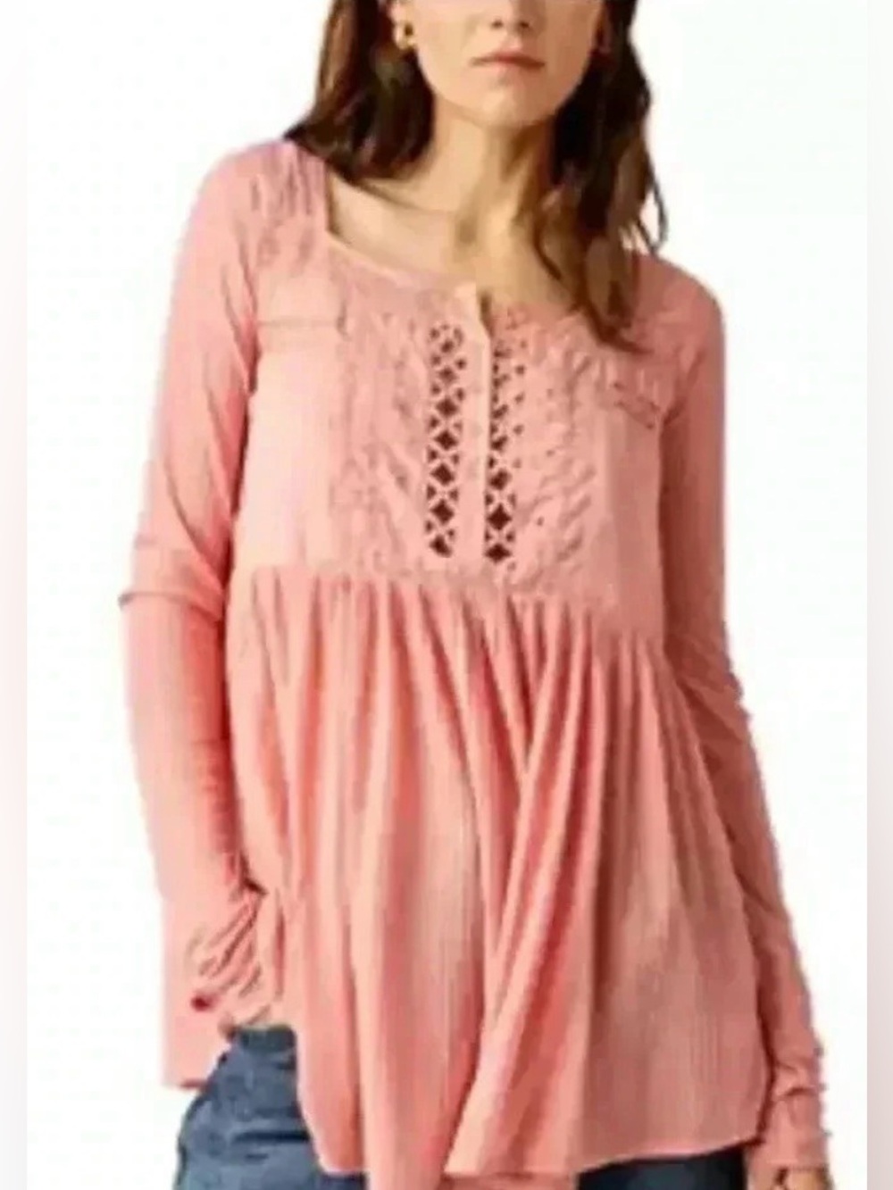 NWT FREE PEOPLE PRETTY PLEASE TOP